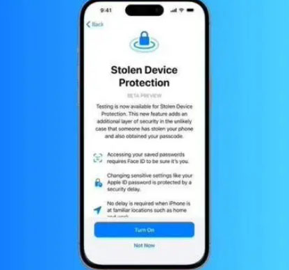 永兴苹果授权维修店分享被盗设备保护功能开启方法 