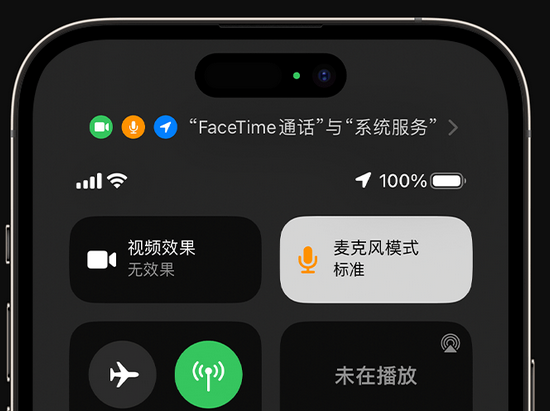 永兴苹果授权维修网点分享iPhone在通话时让你的声音更清晰 