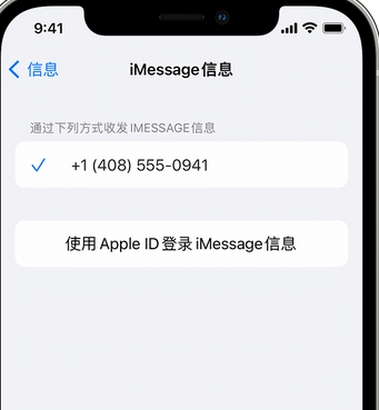 永兴apple维修iPhone上无法正常发送iMessage信息 